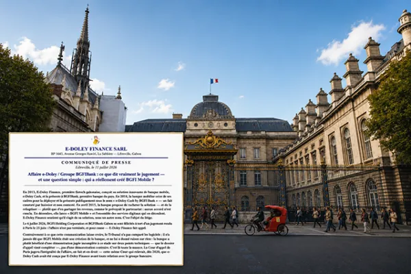 E-Doley Finance conteste un jugement parisien et fait appel dans un litige avec BGFIBank
