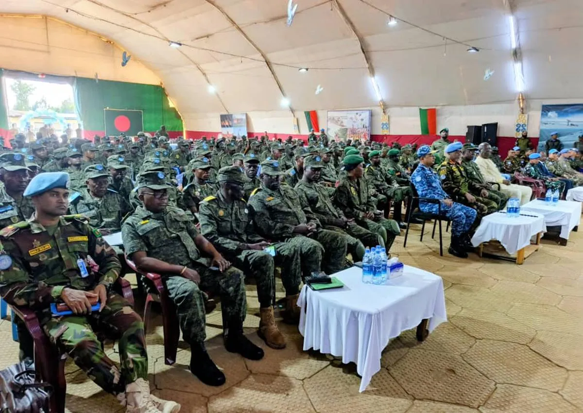 Formation militaire FARDC en jungle au Nord-Kivu avec la MONUSCO
