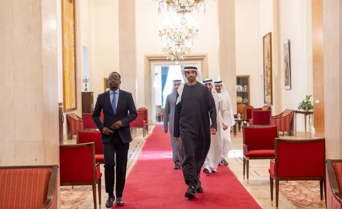 Coopération Emirats Arabes Unis-Sénégal:  : Le PR  Bassirou Diomaye Faye a reçu le ministre d'État Emirati chargé des Affaires africaines