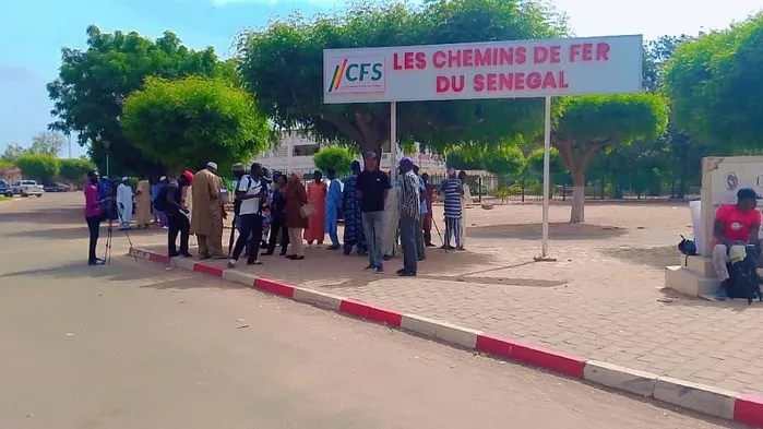 Thiès : les ex-temporaires de la Régie de chemins de fer du Sénégal en colère contre l'État