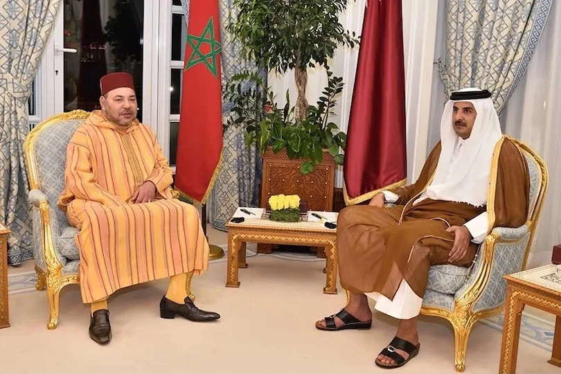 Le roi Mohammed VI présente ses condoléances à l'Émir du Qatar