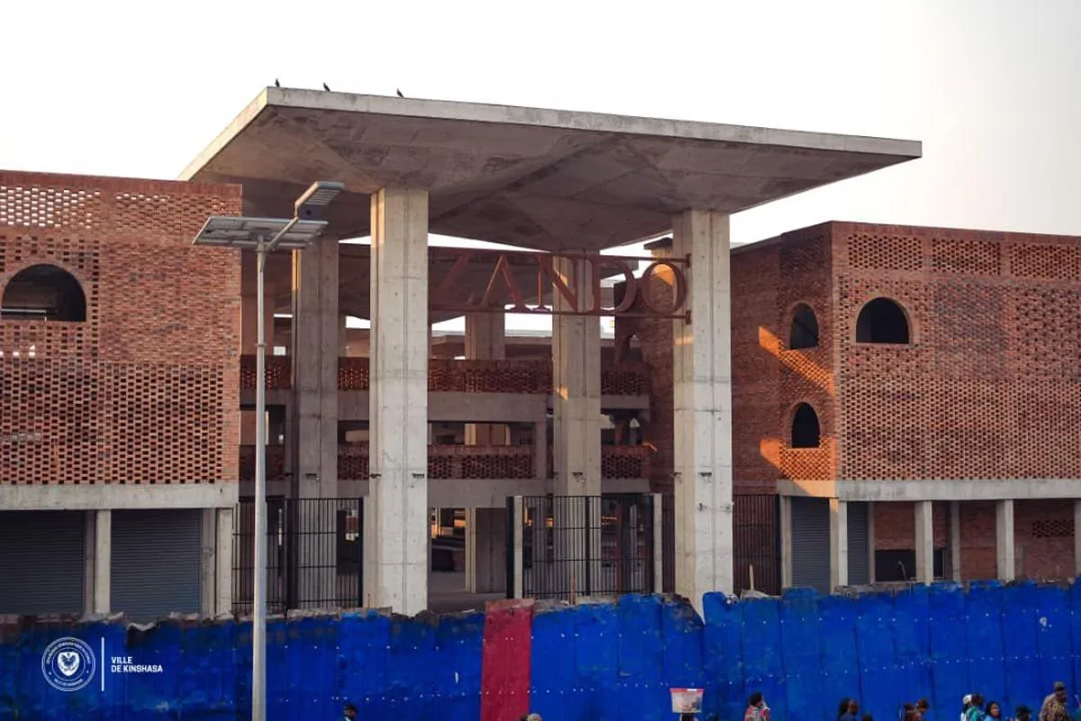 Zando, le grand marché de Kinshasa rénové et assaini
