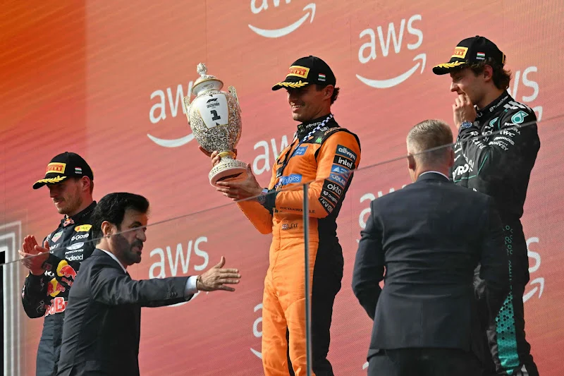 F1 : Lando Norris, vainqueur en Hongrie, relance la course au titre