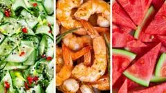 Aliments et boissons pour affronter la canicule sans cuisson