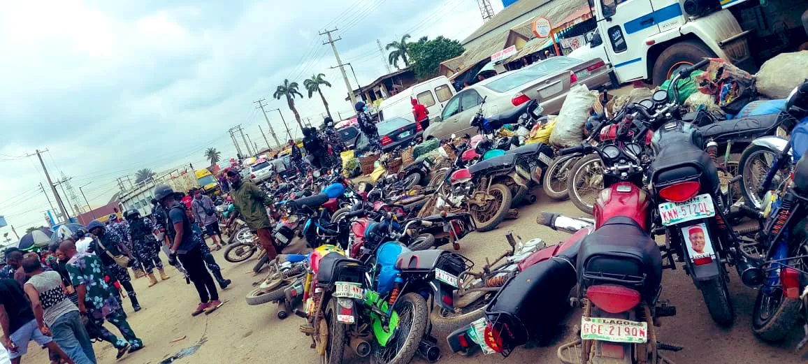 Saisie de 309 motos commerciales sur l'axe Lagos-Badagry
