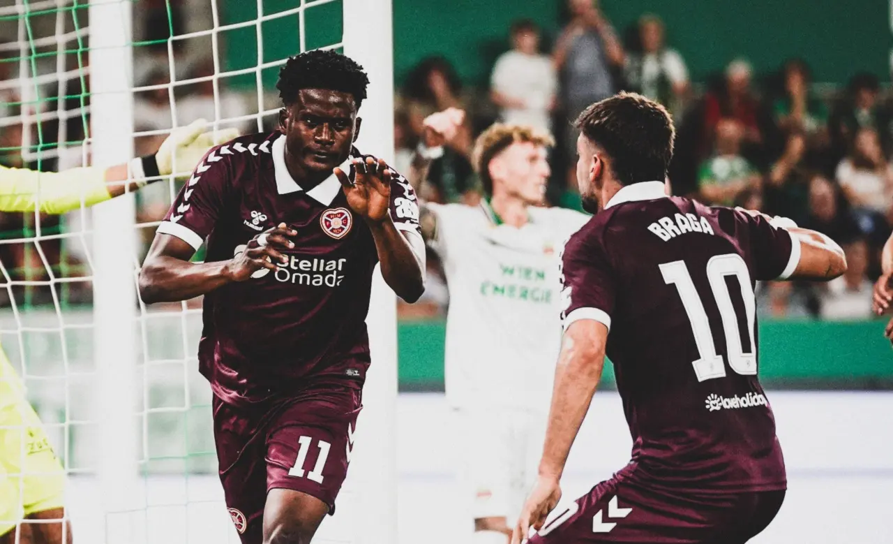 Landry Kaboré défie Monaco et Trabzonspor en Conference League avec les Hearts