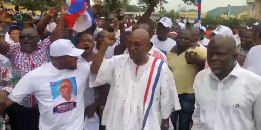 Woanyah conserve la présidence du NPP au Volta : un scrutin serré aux enjeux stratégiques