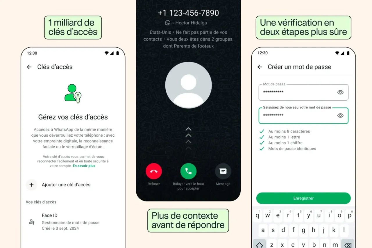 WhatsApp renforce sa sécurité face au piratage avec de nouveaux protocoles d'authentification