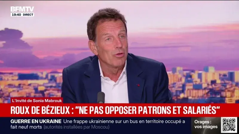 À la REF 2026, Geoffroy Roux de Bézieux assume sa fortune et interpelle les candidats