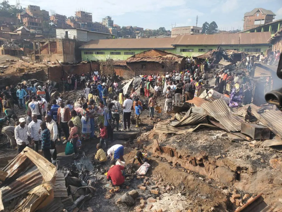 Sud-Kivu : 10 000 sinistrés des incendies abandonnés à leur sort