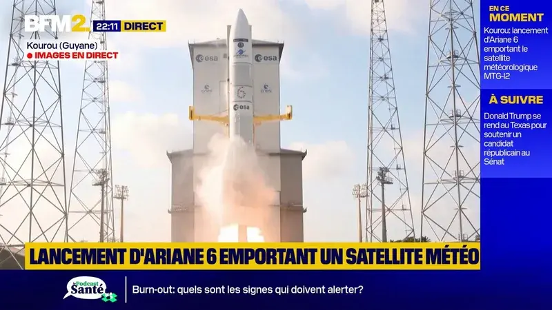 Ariane 6 lance un satellite européen pour révolutionner la détection des catastrophes climatiques
