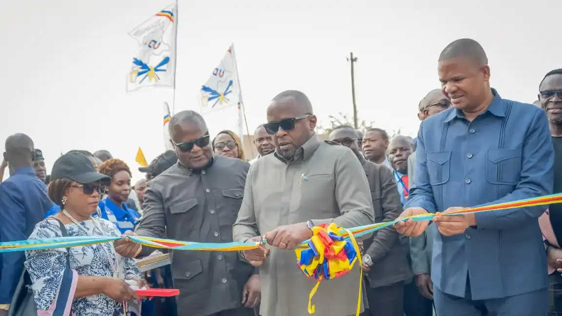 La RDC inaugure le poste frontalier de Lonshi pour fluidifier les échanges miniers avec la Zambie