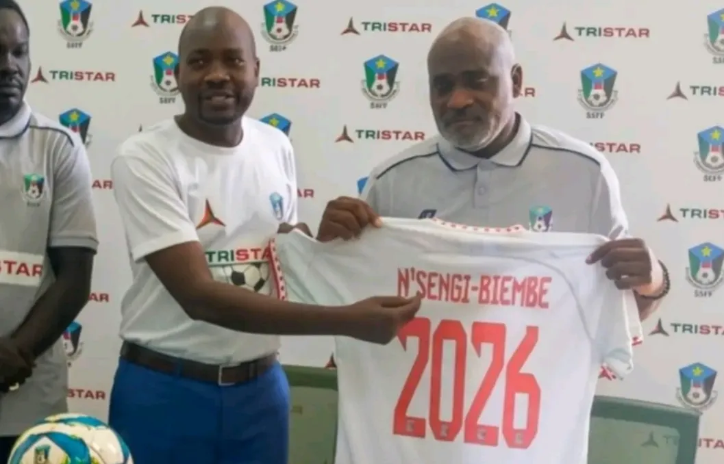 Christian N’sengi Biembe, nouveau coach des Bright Stars pour relancer le football sud-soudanais