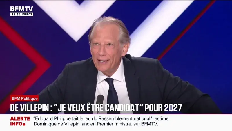 Dominique de Villepin annonce sa candidature à la présidentielle 2027 : une stratégie de reconquête politique en marche ?