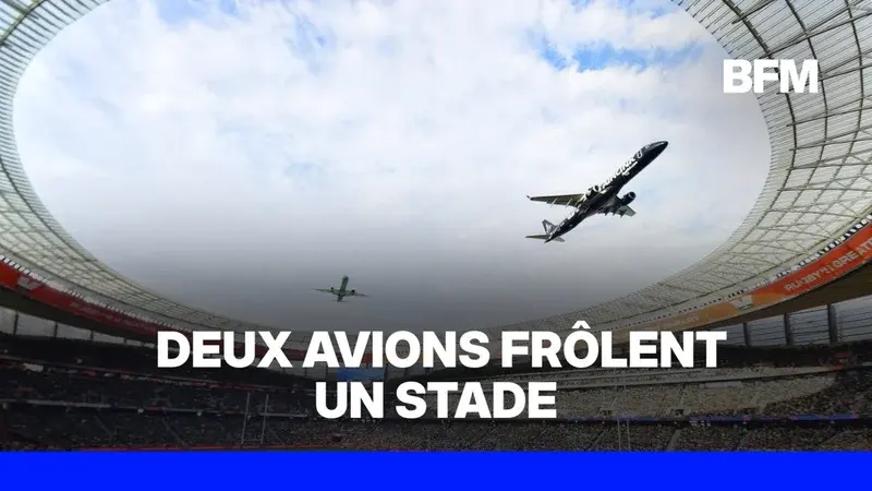 Le survol à basse altitude du stade du Cap lors d'un match de rugby soulève des questions de sécurité aérienne