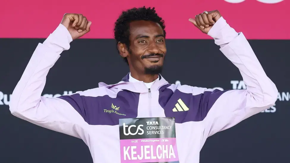 Le record du monde du semi-marathon masculin pulvérisé par l'Éthiopien Yomif Kejelcha à Buenos Aires