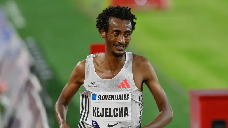 L'Éthiopien Yomif Kejelcha devient le premier athlète à franchir la barre des 57 minutes au semi-marathon