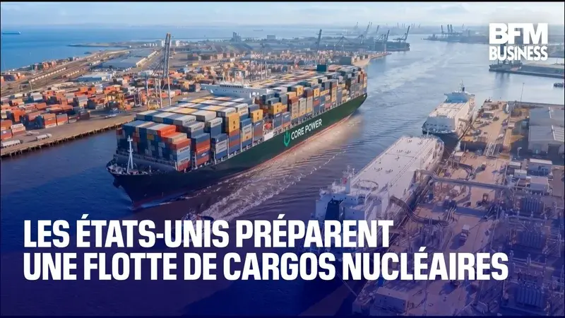 Les États-Unis misent sur des cargos nucléaires pour relancer leur flotte marchande face à l'Asie