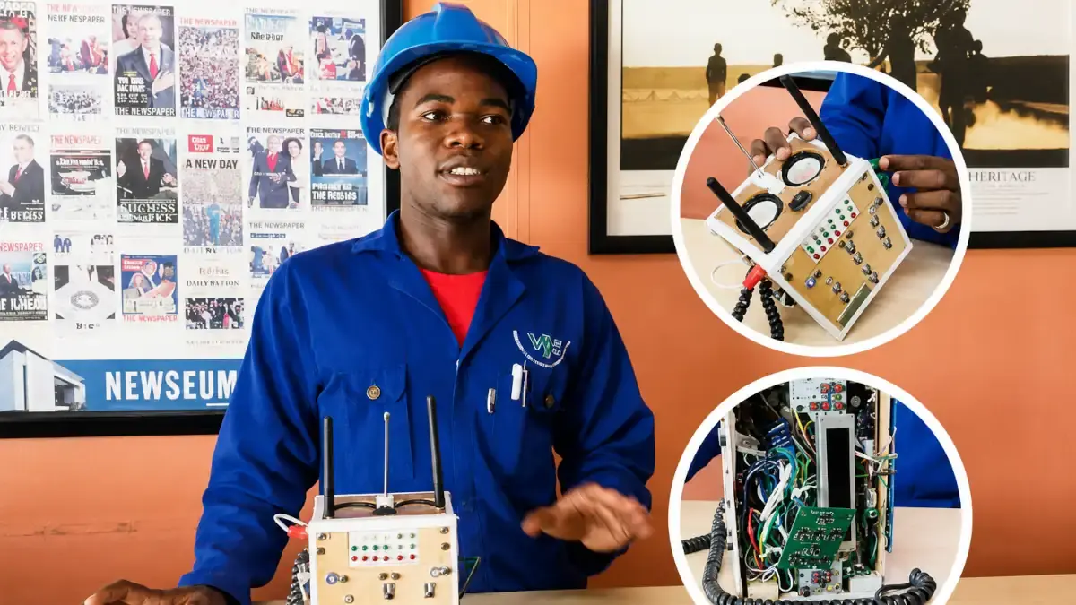 Le parcours de Simon Petrus souligne le manque d'accompagnement des jeunes inventeurs namibiens