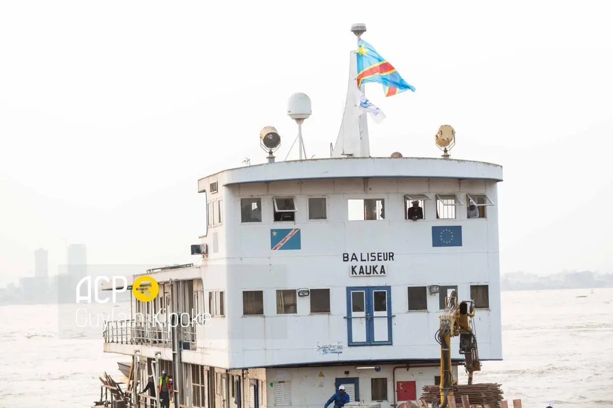 Félix Tshisekedi lance le balisage du fleuve Congo et de la Kasaï pour booster le transport fluvial