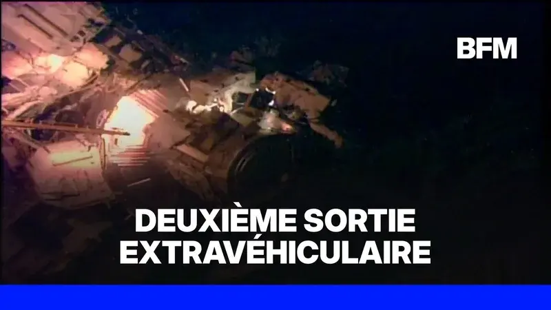 Sophie Adenot effectue sa deuxième sortie dans l’espace pour moderniser les communications de l’ISS
