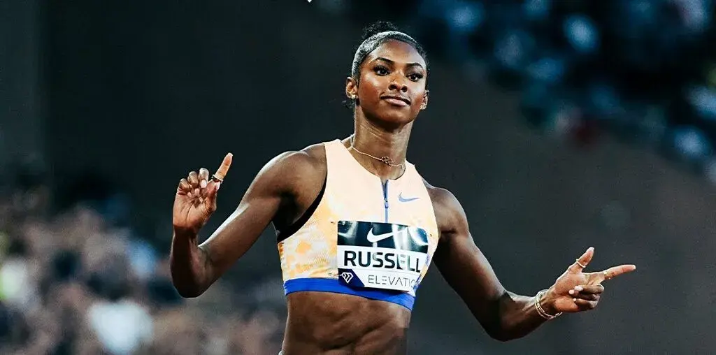 Masai Russell efface le record du monde de Tobi Amusan lors du meeting de Zurich