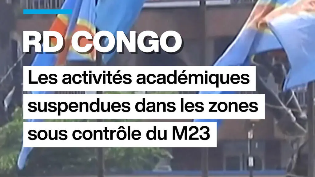 En RDC, la suspension des cours dans les zones sous contrôle du M23 menace l'éducation de milliers d'élèves