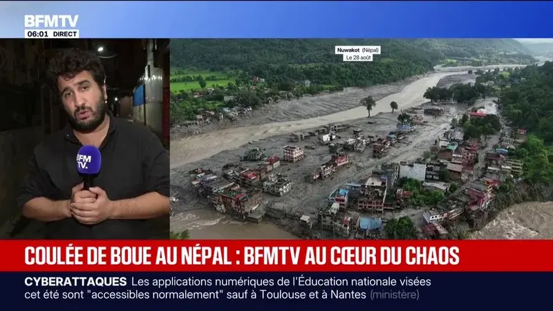 Népal : des ouvriers piégés dans un tunnel après des crues meurtrières, l'armée en première ligne