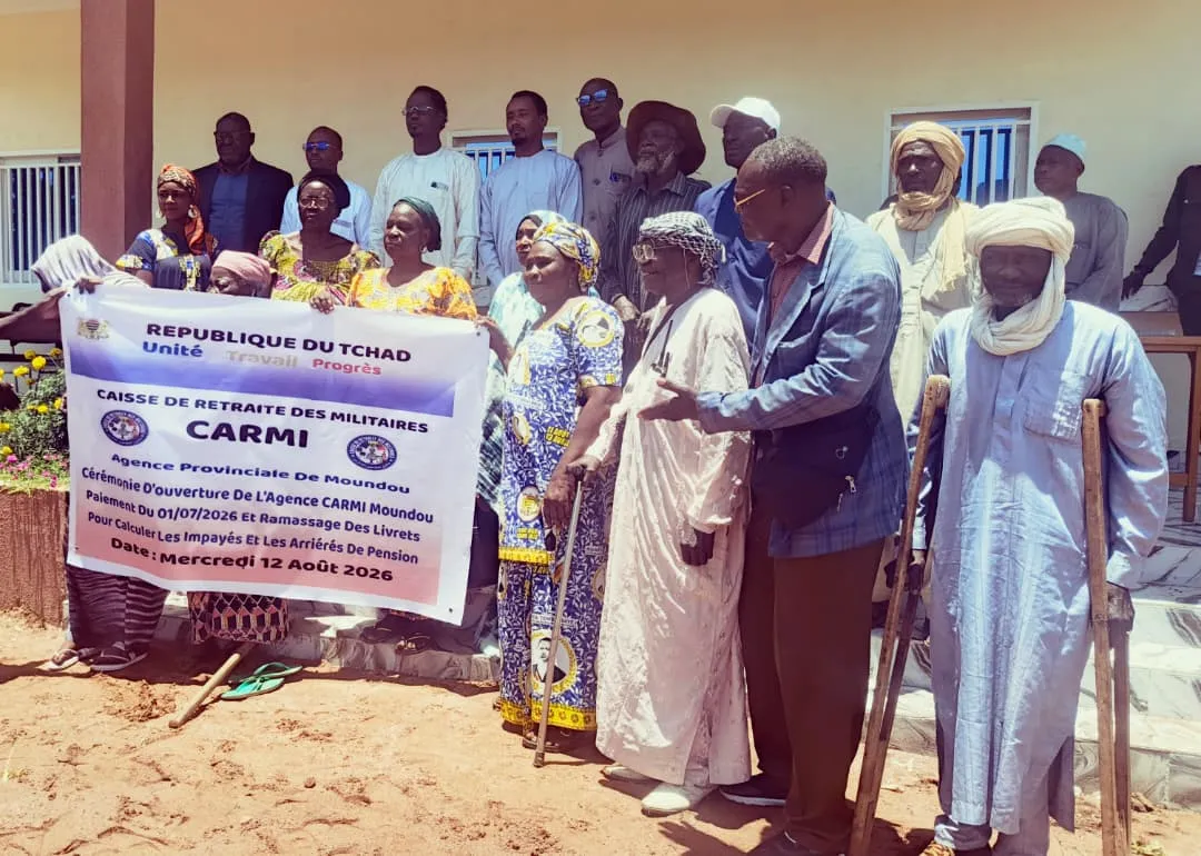 Nouvelle agence CARMI à Moundou : un soulagement pour les retraités militaires du Logone
