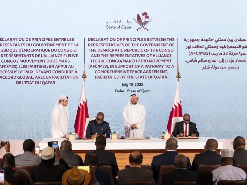 Azarias Ruberwa critique la gestion des pourparlers de Doha et exhorte le président Tshisekedi à agir pour la paix