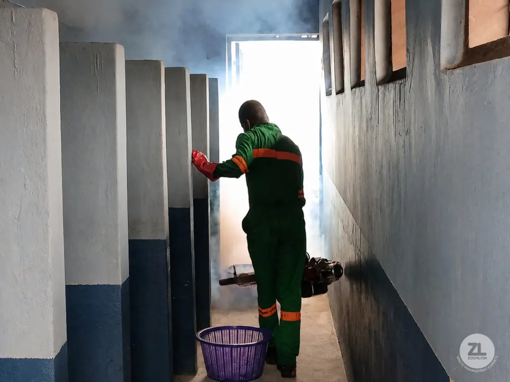 Zoomlion lance une campagne de fumigation massive dans 14 districts de la région du Western au Ghana