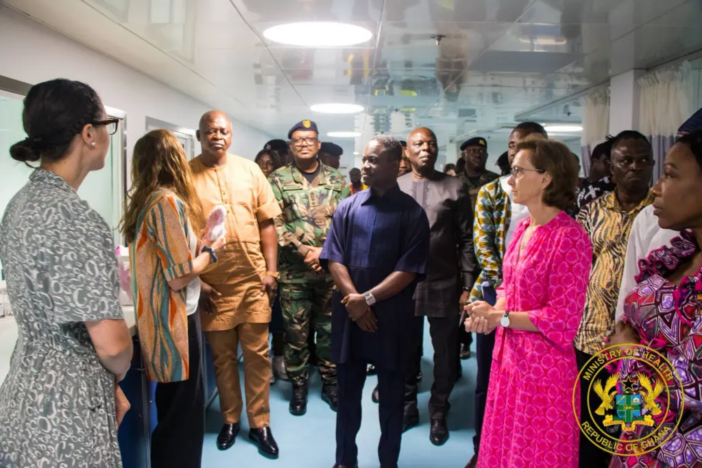 Le navire-hôpital Global Mercy entame une mission médicale de dix mois au Ghana