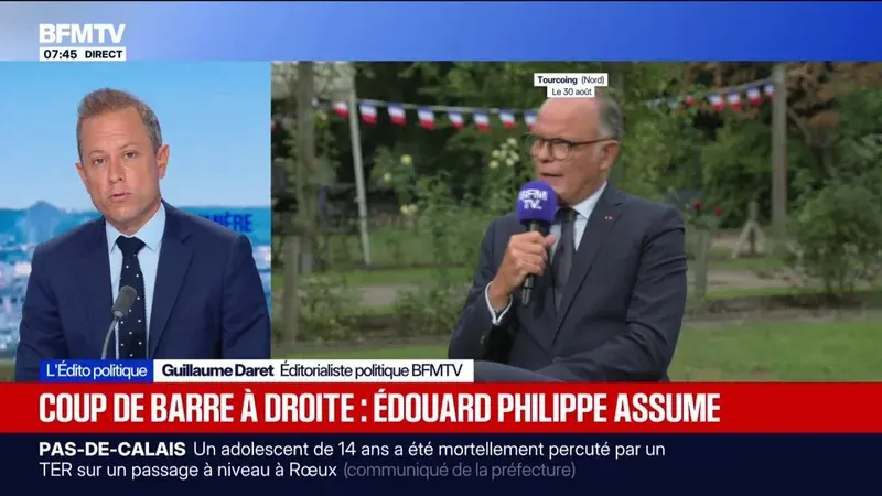 Édouard Philippe assume un virage à droite : chômage, immigration et économie au cœur de sa stratégie présidentielle