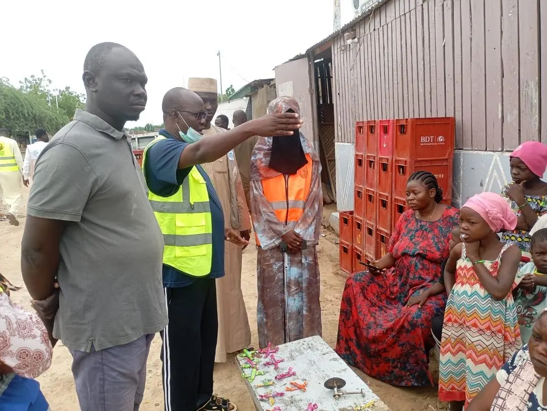 N'Djaména : une campagne de porte-à-porte contre le choléra menée dans le quartier Djougoulier