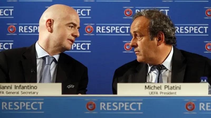 Michel Platini appelle au départ de Gianni Infantino sur fond de crise de gouvernance à la FIFA