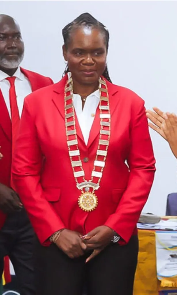 Nouvelle présidente pour le Rotary Club d'Accra Ridge : un engagement pour un impact durable