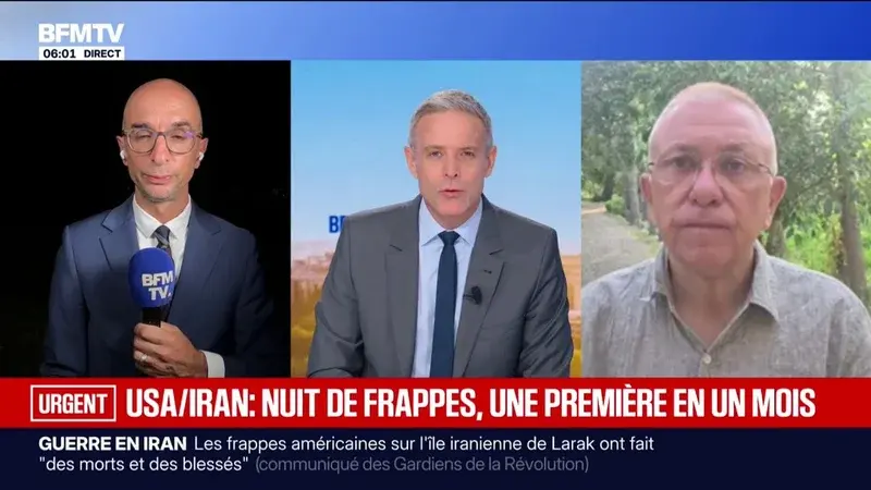 Les États‑Unis frappent deux lanceurs iraniens sur l'île de Larak, première attaque en un mois
