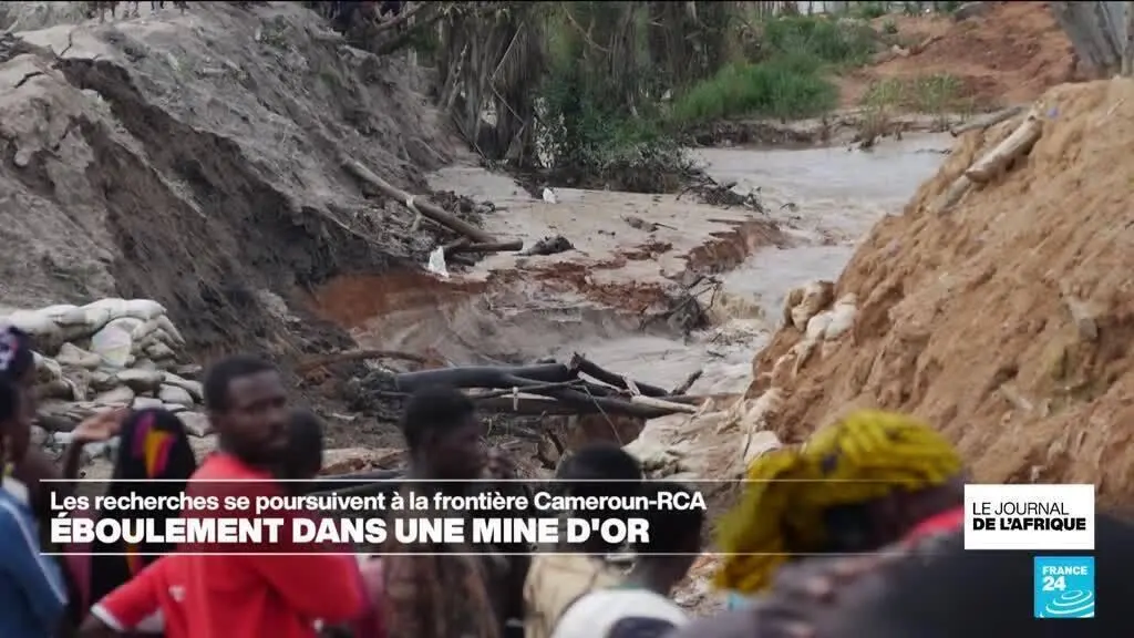 Mine d'or en Centrafrique : 49 morts après un effondrement, les secours s'acharnent