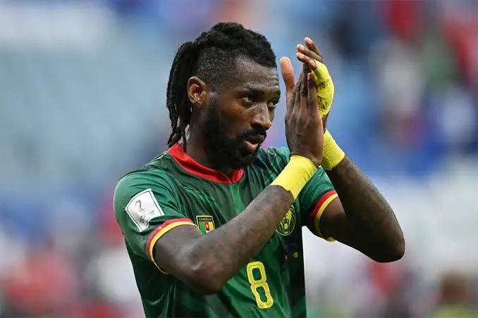 Le milieu de terrain Frank Zambo Anguissa annonce sa retraite internationale avec les Lions Indomptables