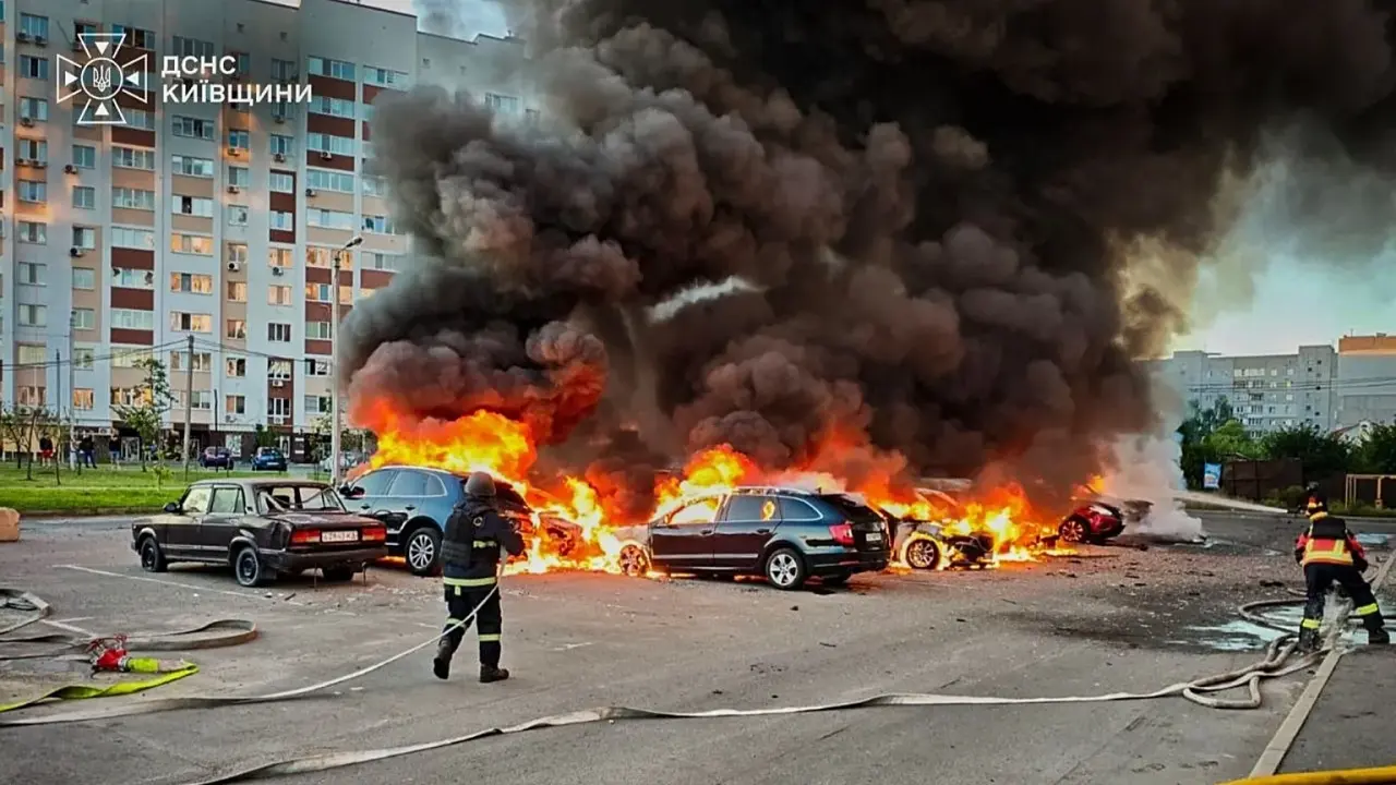 La multiplication des attaques par drones russes fragilise les infrastructures civiles à Kyiv