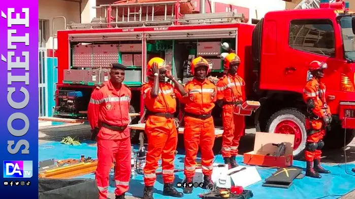 Le dispositif de sécurité des Sapeurs-Pompiers au Gamou de Tivaouane 2026 face aux risques routiers