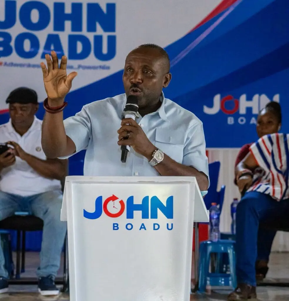 John Boadu place la reconquête du pouvoir par le NPP au cœur de sa candidature à la présidence du parti