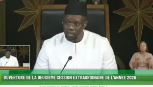 Le Sénégal ouvre une session parlementaire exceptionnelle sous haute tension politique