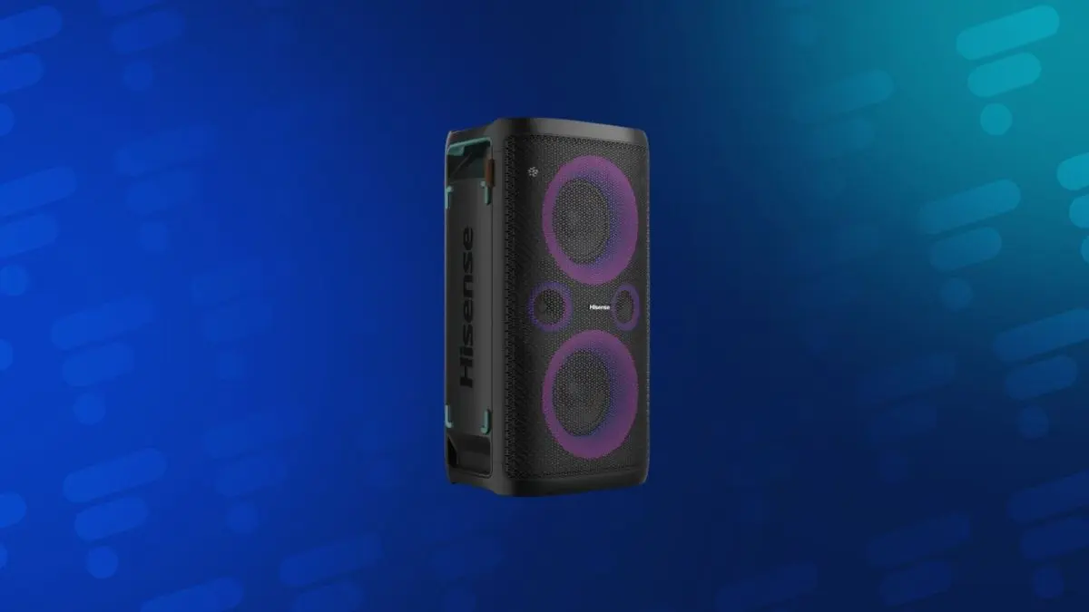 Le marché de l'audio nomade s'intensifie avec le positionnement tarifaire de l'enceinte Hisense Party Storm