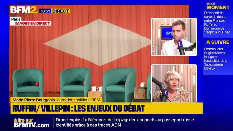 Ruffin et Villepin lancent le débat sur la présidentielle 2027 : quels clivages pour la France ?