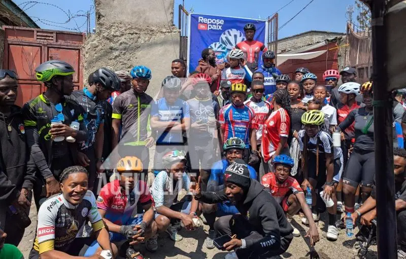 La communauté cycliste de Goma réclame une reconnaissance nationale pour Miguel Masaisai