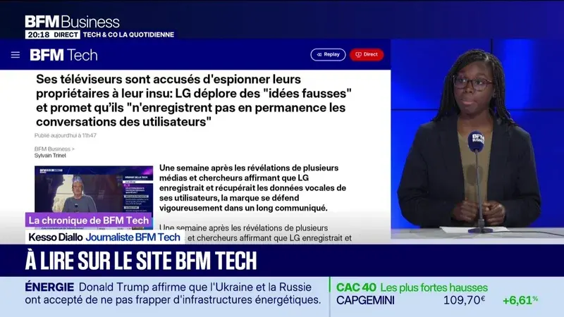 LG réfute les accusations d'espionnage vocal de ses téléviseurs et dénonce les idées fausses circulant en ligne