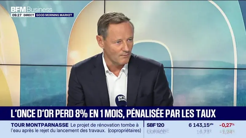 Les achats massifs d’or par la Chine freinent la remontée du cours de l’once, selon un analyste de Ixios AM