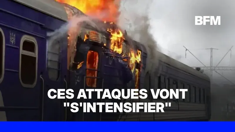 Attaque russe de drones sur un train ukrainien près de la frontière polonaise : 206 passagers touchés et présences occidentales en jeu