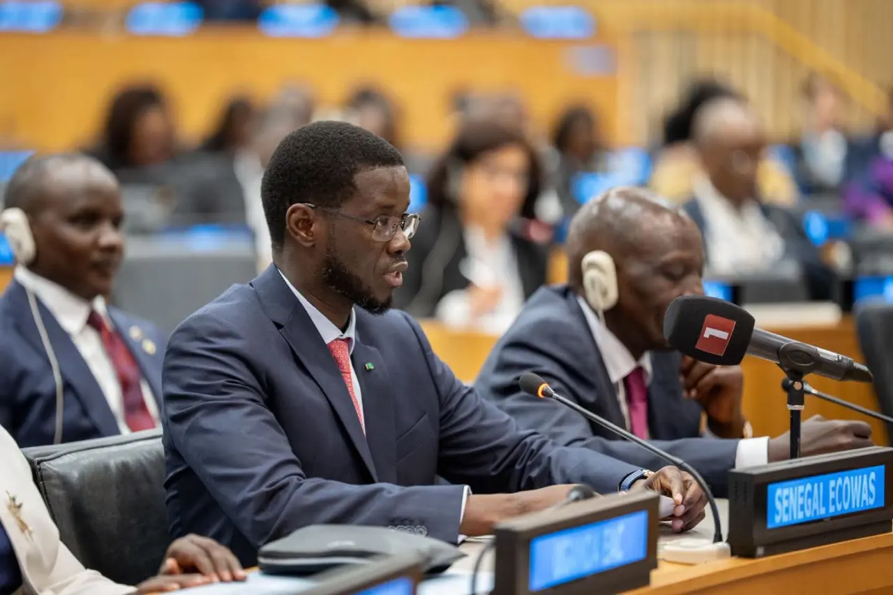 Bassirou Diomaye Faye plaide à l'ONU pour une refonte du système financier mondial face au déficit des ODD